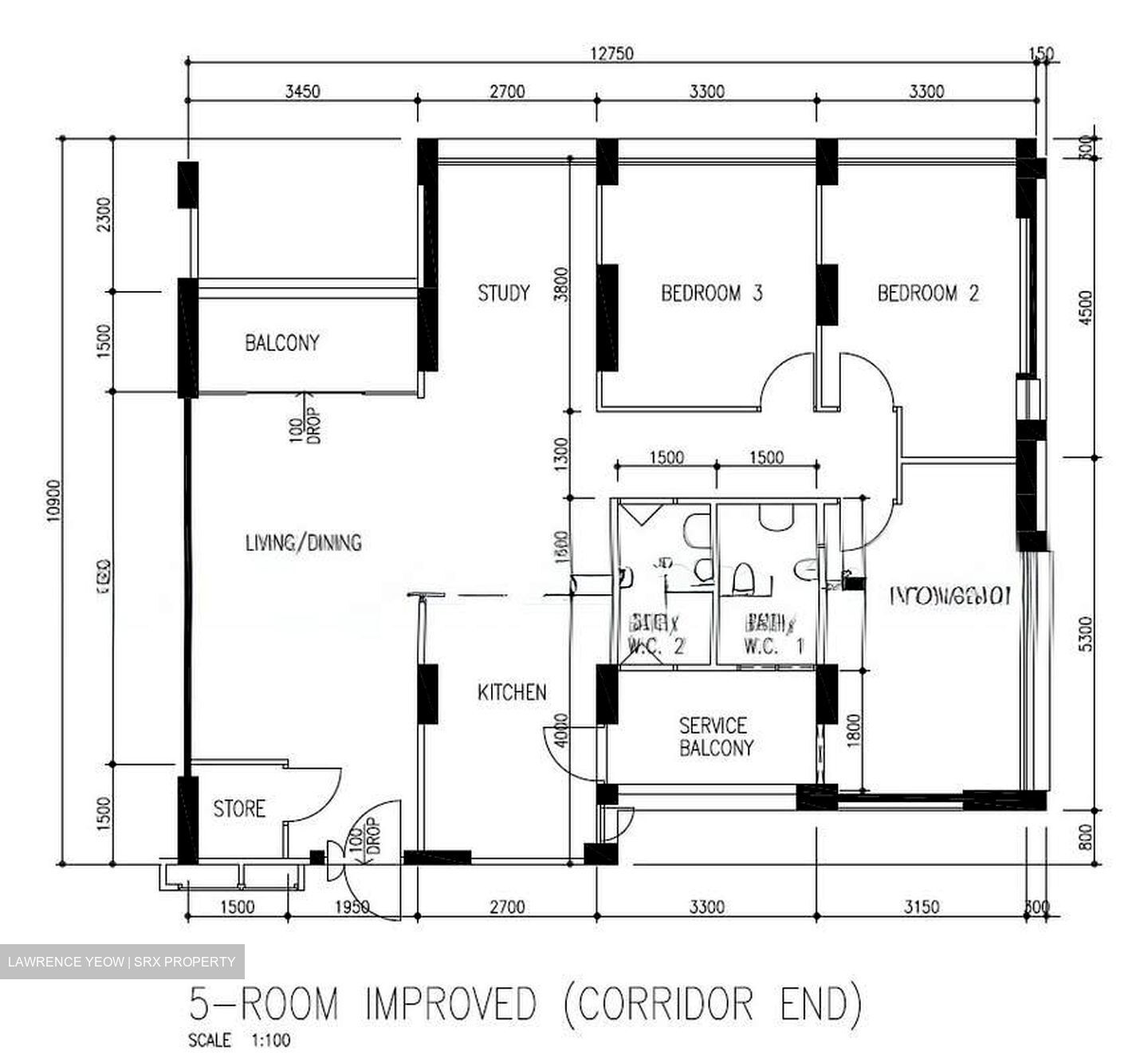 Blk 447 Choa Chu Kang Avenue 4 (Choa Chu Kang), HDB 5 Rooms #558037451